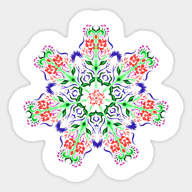 Polish Flower Design Sticker by Lola1b